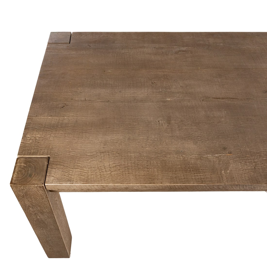 Restoration Hardware Reclaimed Oak Dining Table - 4