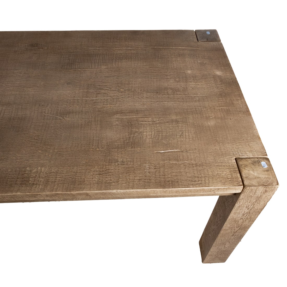 Restoration Hardware Reclaimed Oak Dining Table - 5