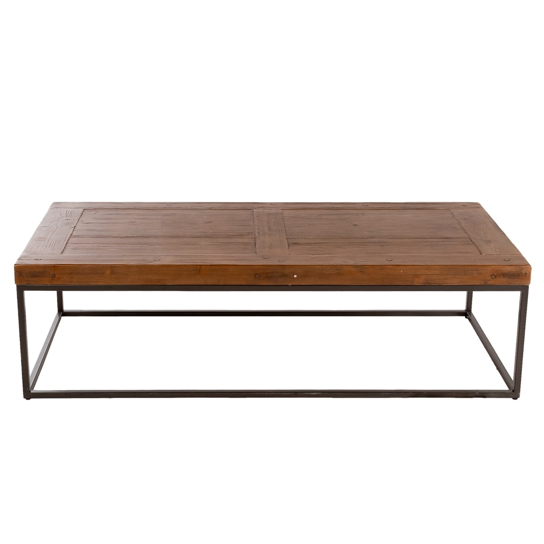 Pottery Barn Industrial Style Coffee Table (1 of 5)