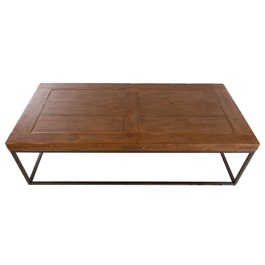 Pottery Barn Industrial Style Coffee Table - 2