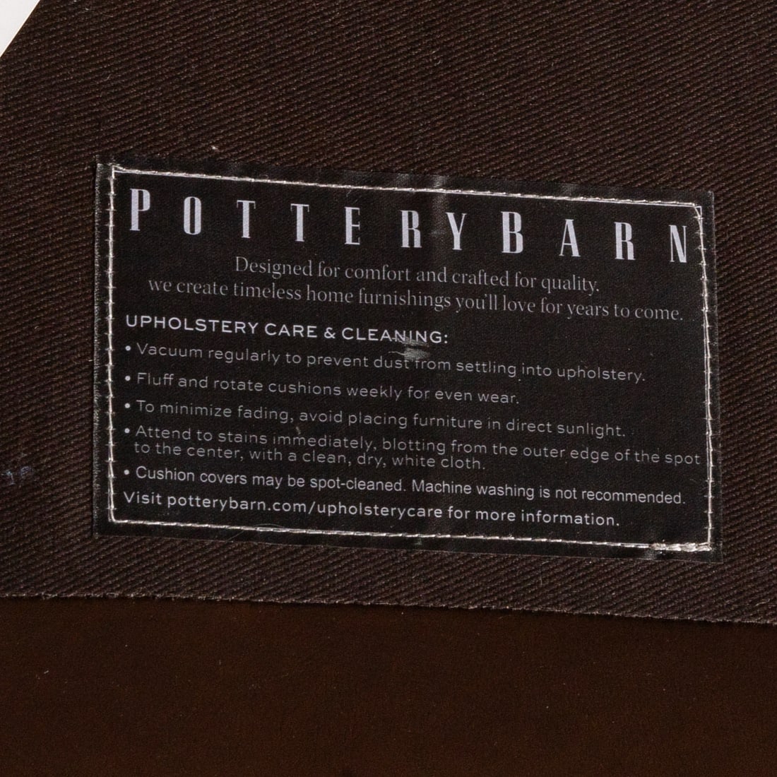 Pottery Barn Leather Contemporary Sofa - 5