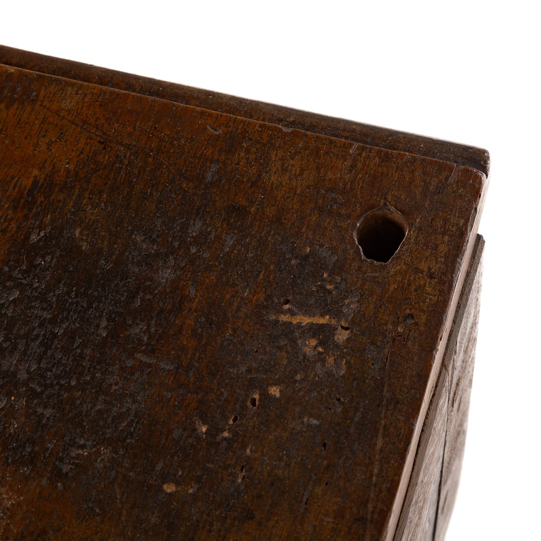 Louis XIII Walnut Two Drawer Side Table - 4