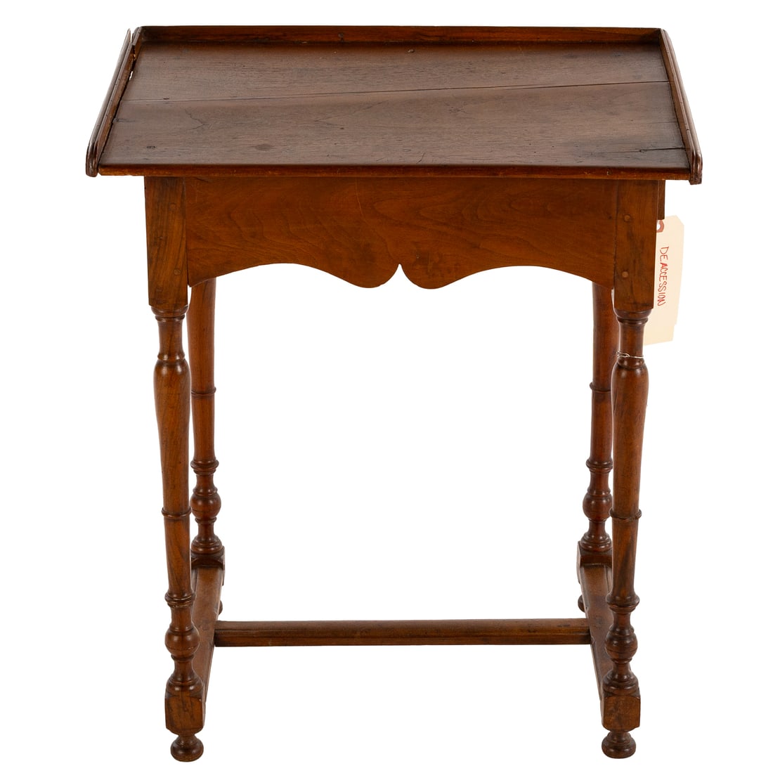 Louis XIII Walnut Galleried Side Table (1 of 5)