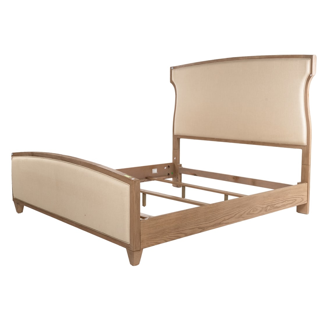Bassett King-Size Contemporary Upholstered Bed (1 of 4)