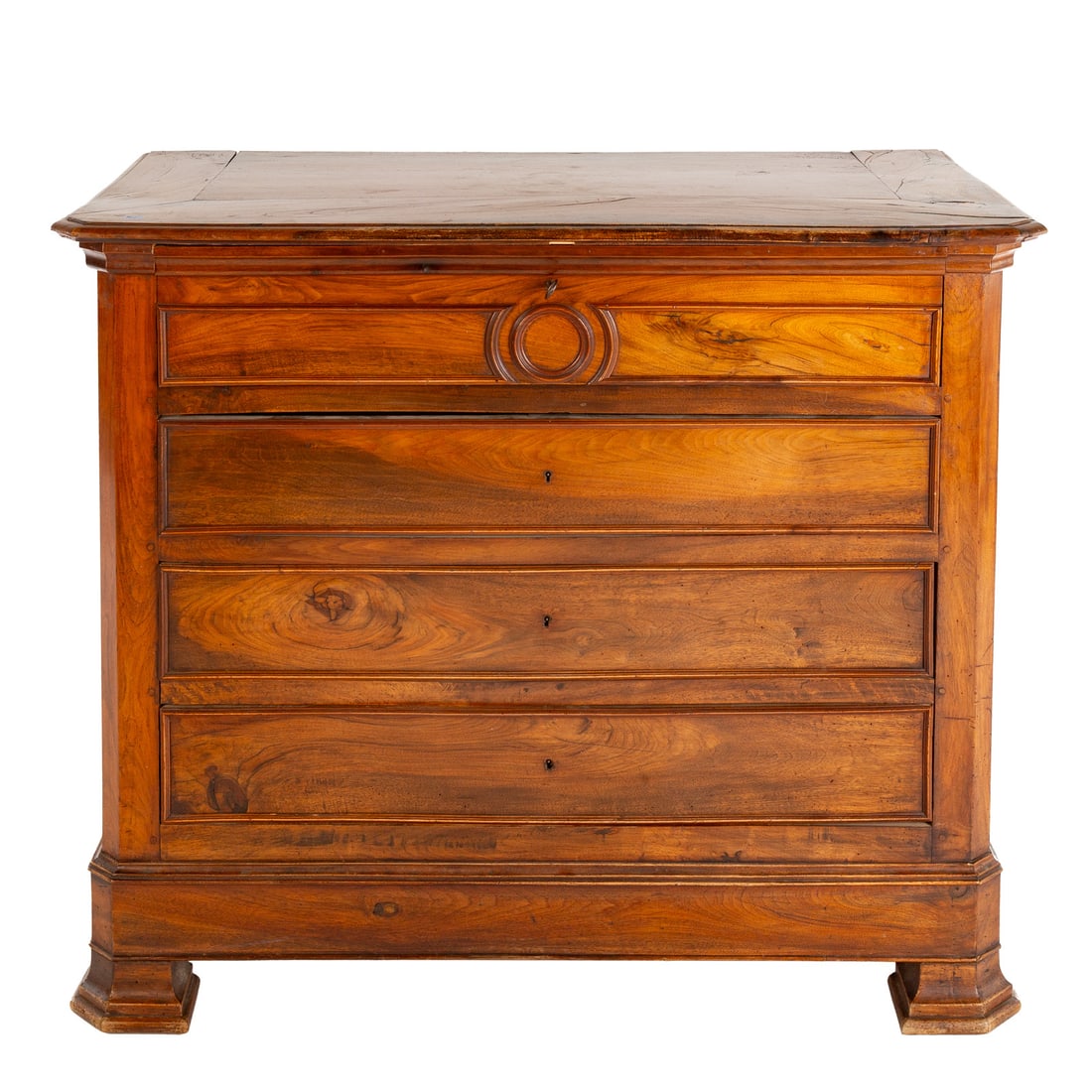 Louis Philippe Walnut Chest of Drawers (1 of 6)