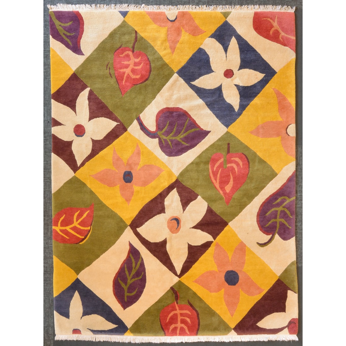 Tibetan Rug, Nepal, 9 x 12 (1 of 4)