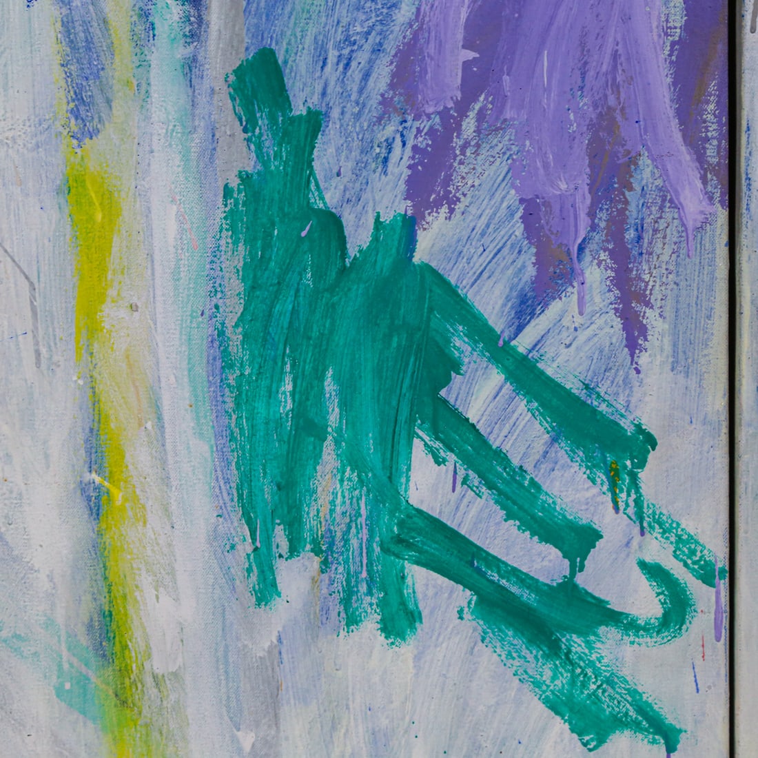 Juan Usle. "Diptico", oil - 4