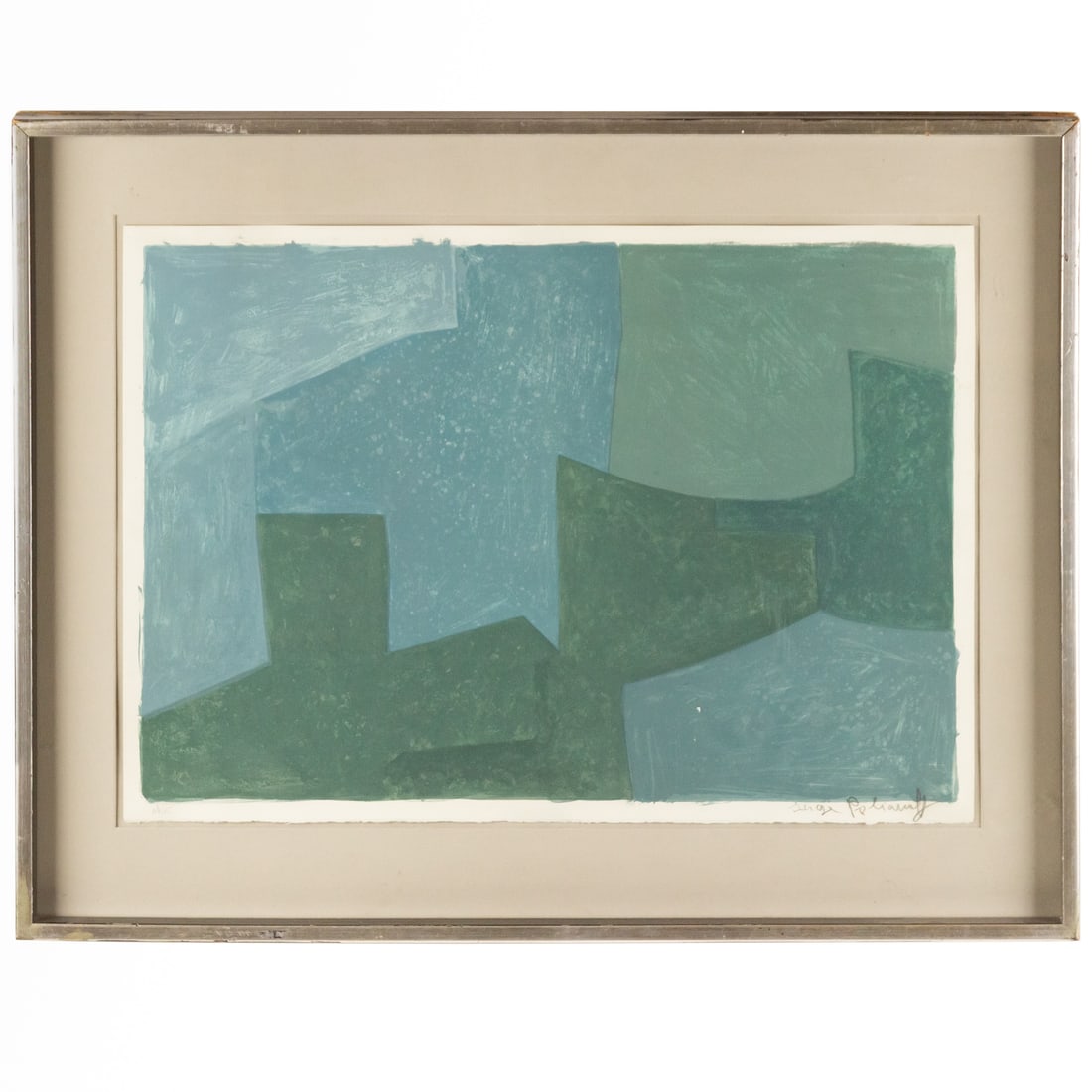 Serge Poliakoff. "Composition," lithograph (1 of 5)