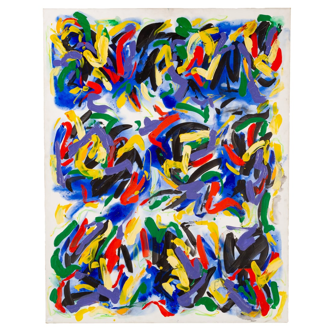 Jean-Francois Migno. Untitled Abstract, acrylic (1 of 4)