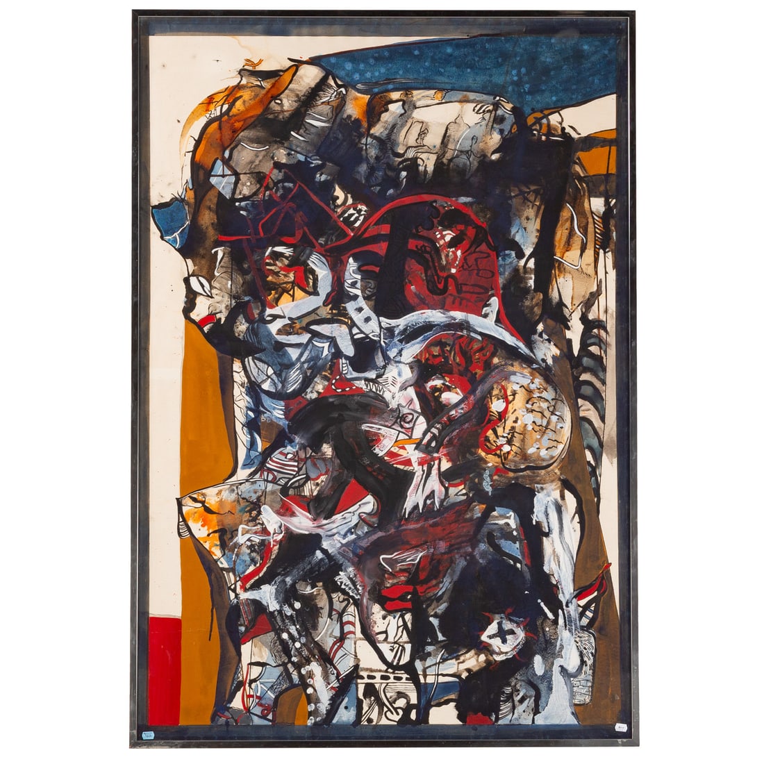 Fred Thomas Martin. Untitled (1977), watercolor (1 of 3)