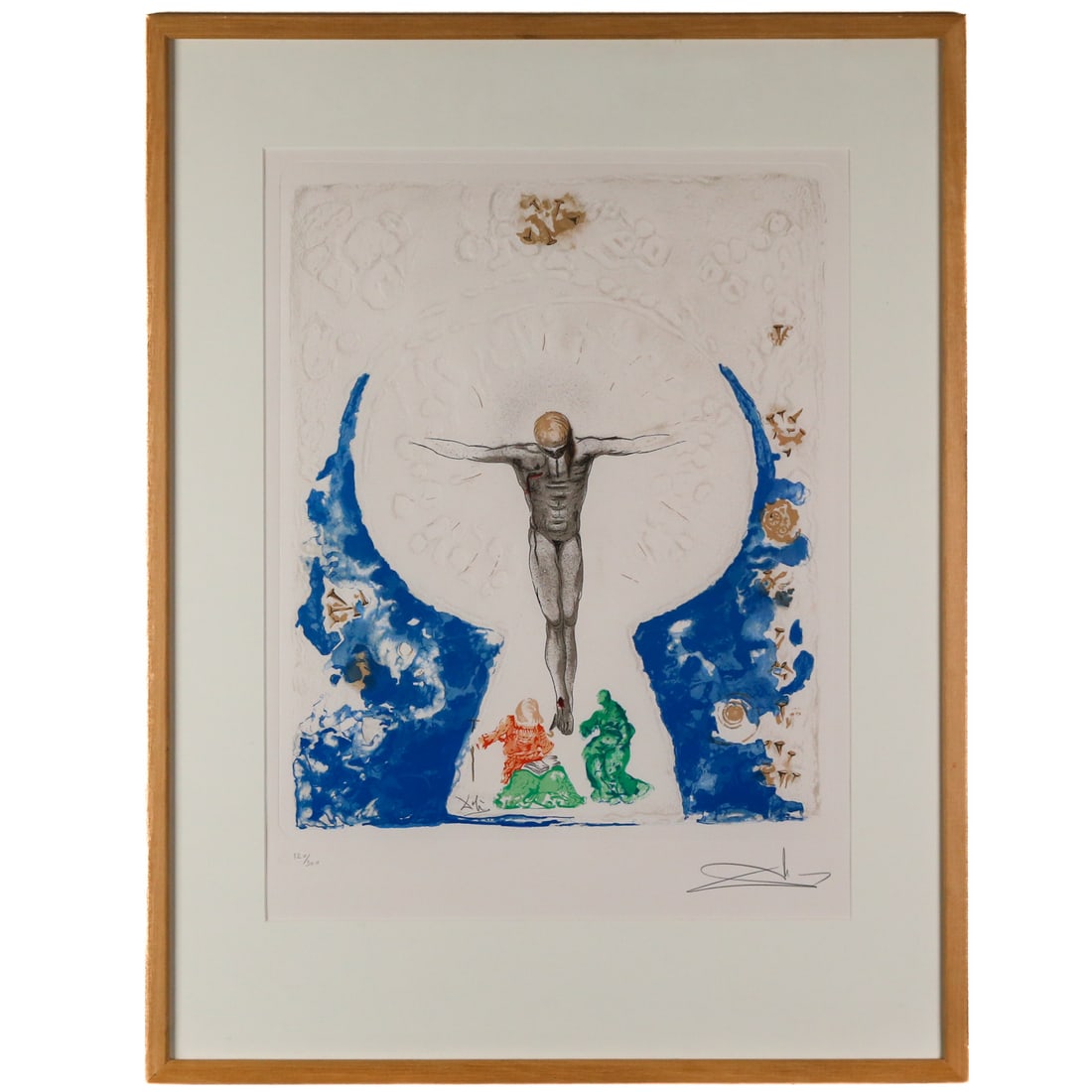 After Salvador Dali. "L'hostie 1961," etching (1 of 6)