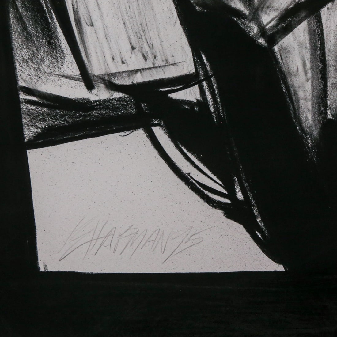Robert Chapman. "Nimbus," charcoal - 3