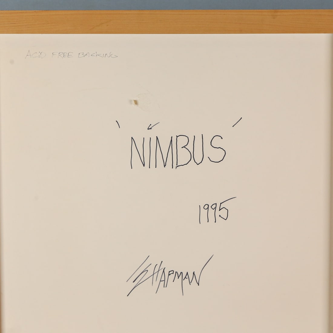 Robert Chapman. "Nimbus," charcoal - 5