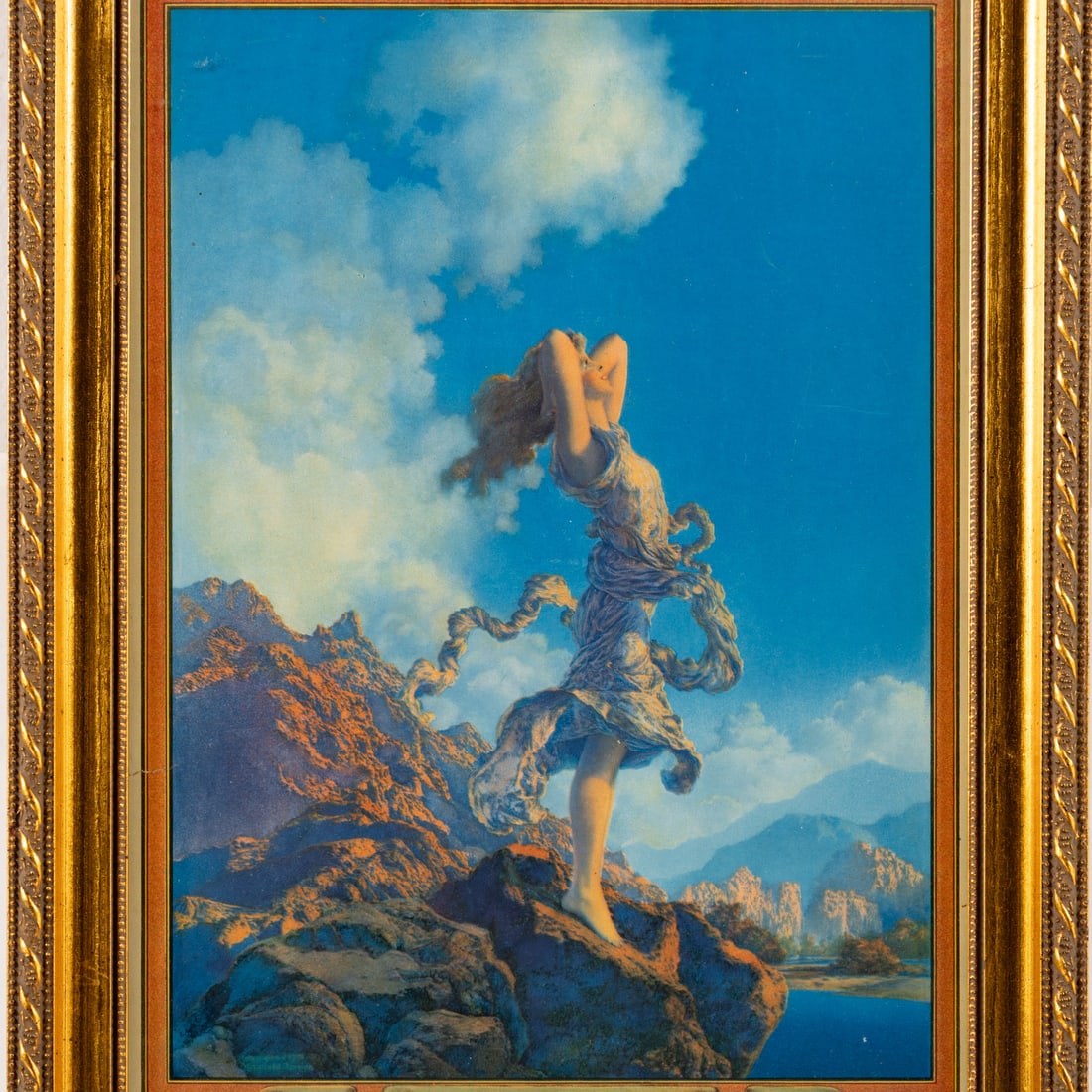 Maxfield Parrish. 1930 "Ecstasy" Calendar - 2