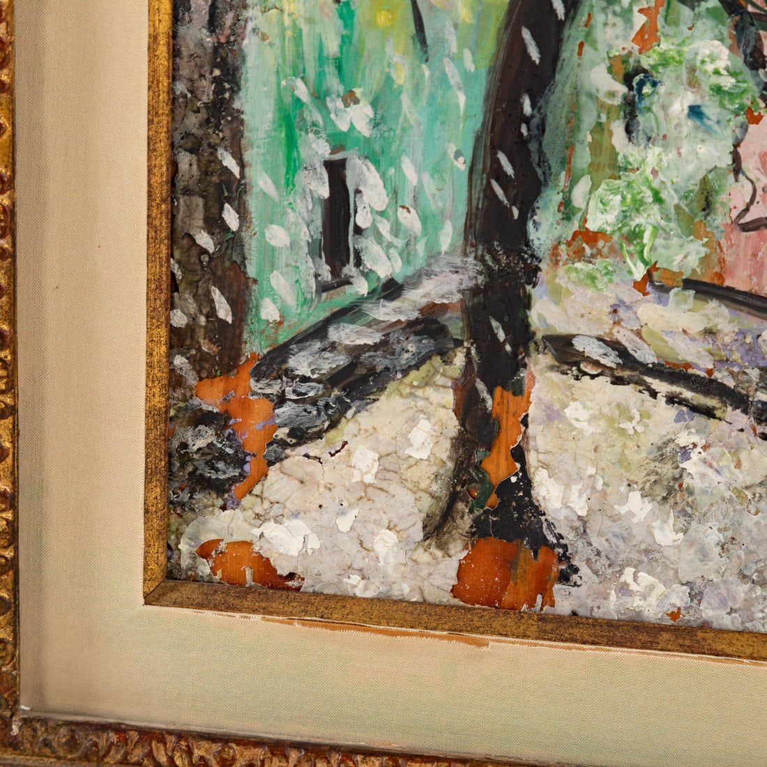 Rifka Angel. Two Framed Encaustics - 4