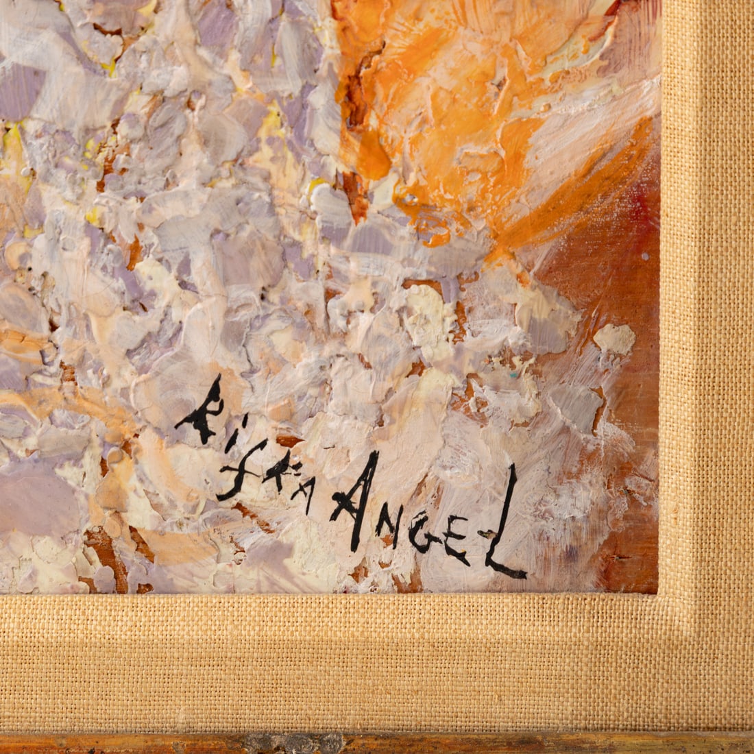 Rifka Angel. Two Framed Encaustics - 7