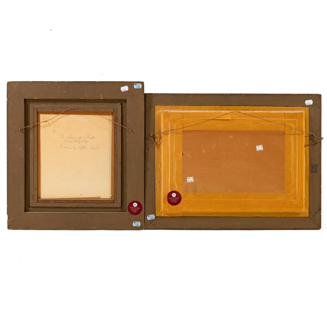 Rifka Angel. Two Framed Encaustics - 8