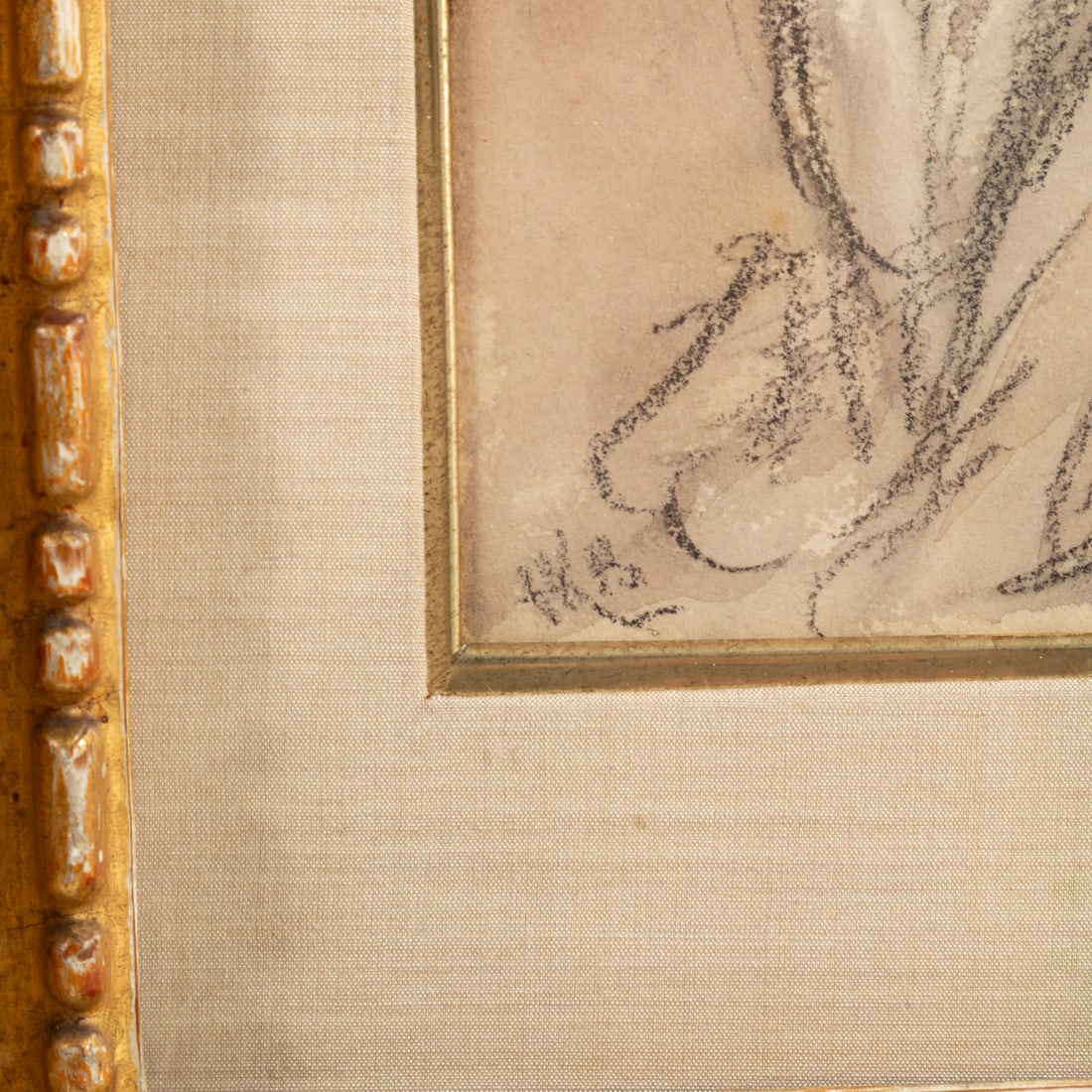 Three Assorted Framed Old Master Drawings - 5