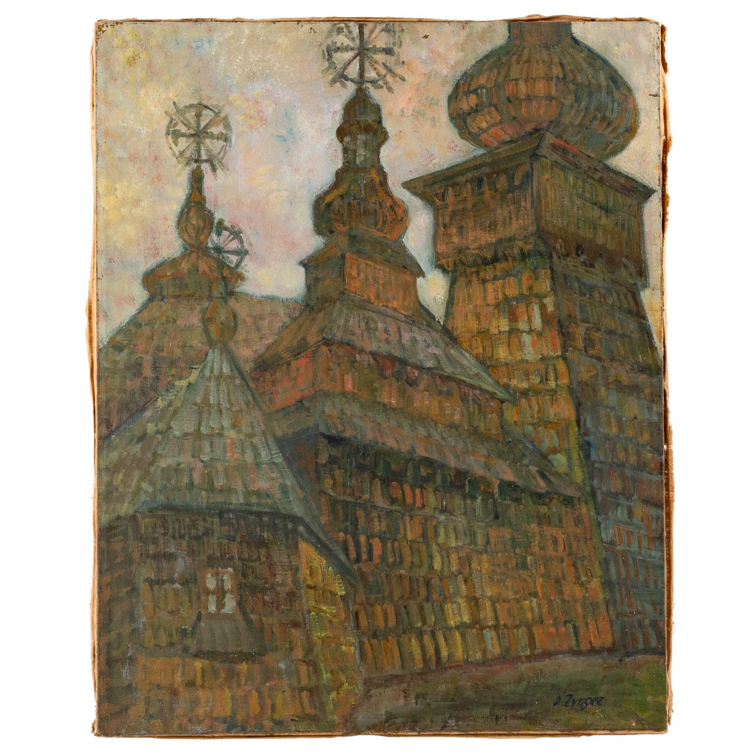 A. Zynger. "Powroznik," oil: (Polish, 20th century) Oil on canvas, signed "A Zynger" lr, 39 1/2 x 31 1/2 in., unframed Provenance: From a private Maryland collection