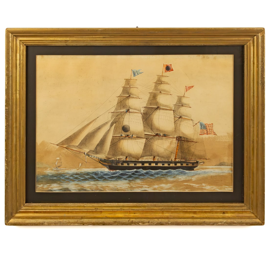 American School. "Isaac Webb," watercolor (1 of 5)