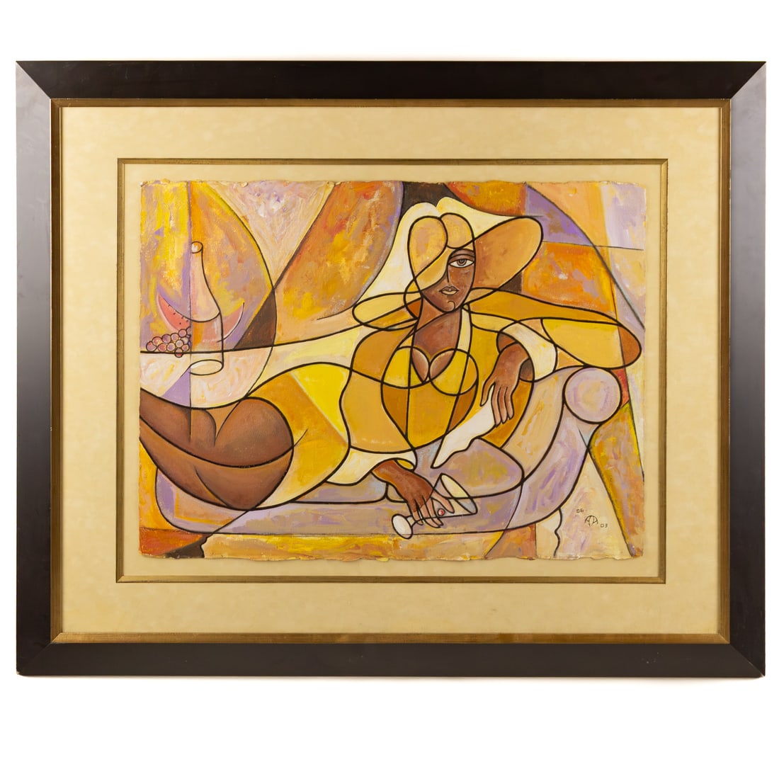 Anthony Armstrong. "Wilhemenia," acrylic (1 of 4)