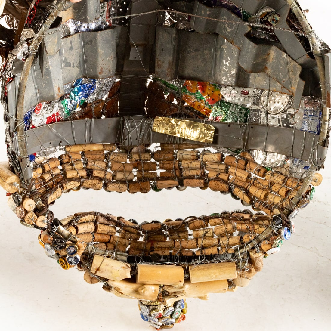Noah Williams. Mask, mixed media wall sculpture - 4