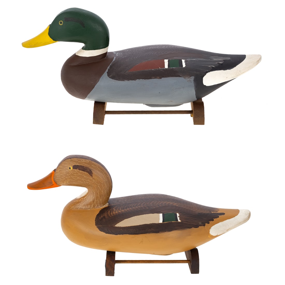 Two Paul Gibson Duck Decoys (1 of 11)