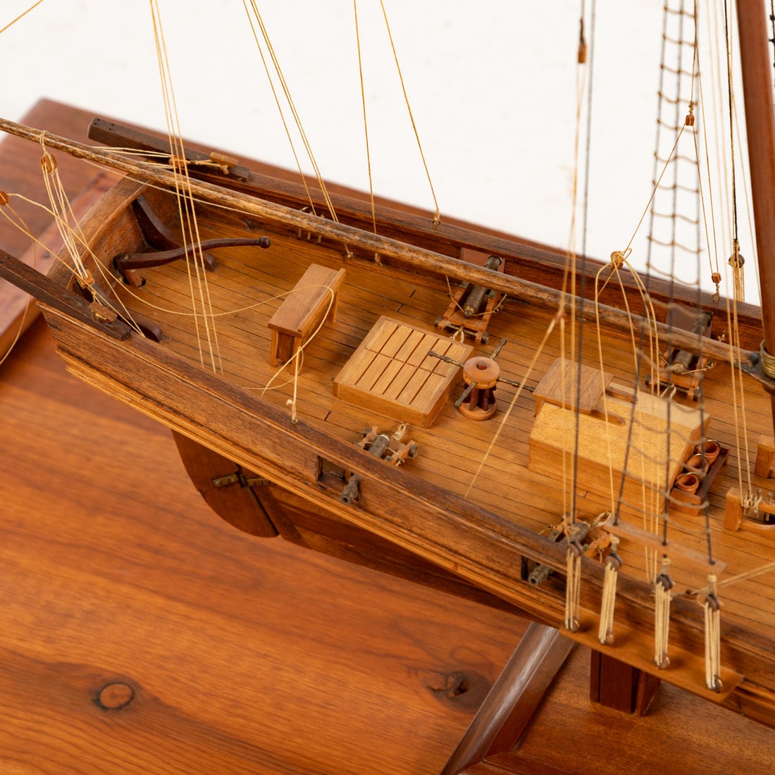 A Clipper Schooner Model Ship - 4