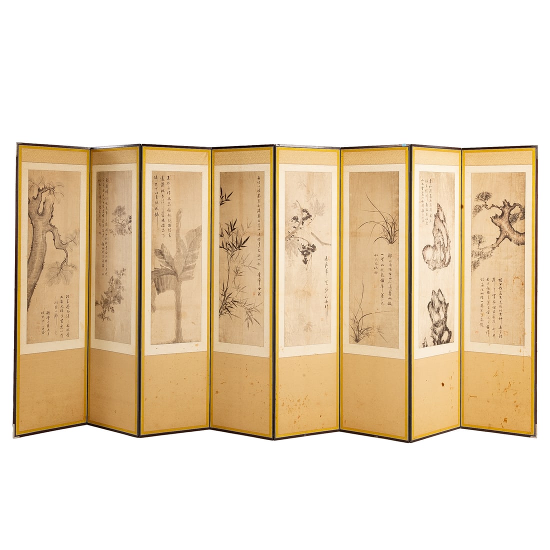 An Eight-Panel Chinese Screen (1 of 6)