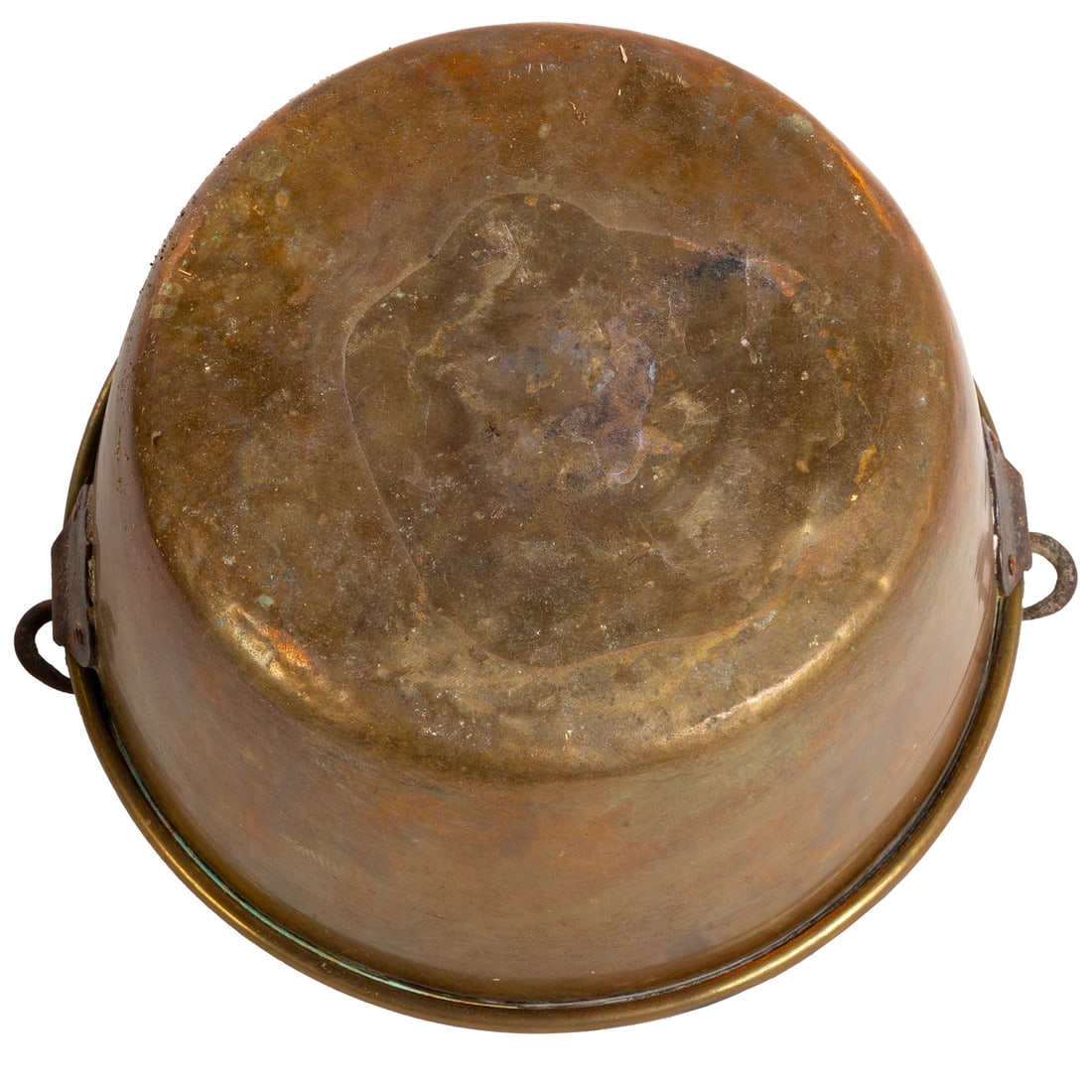 Three Assorted Copper & Brass Pots - 6