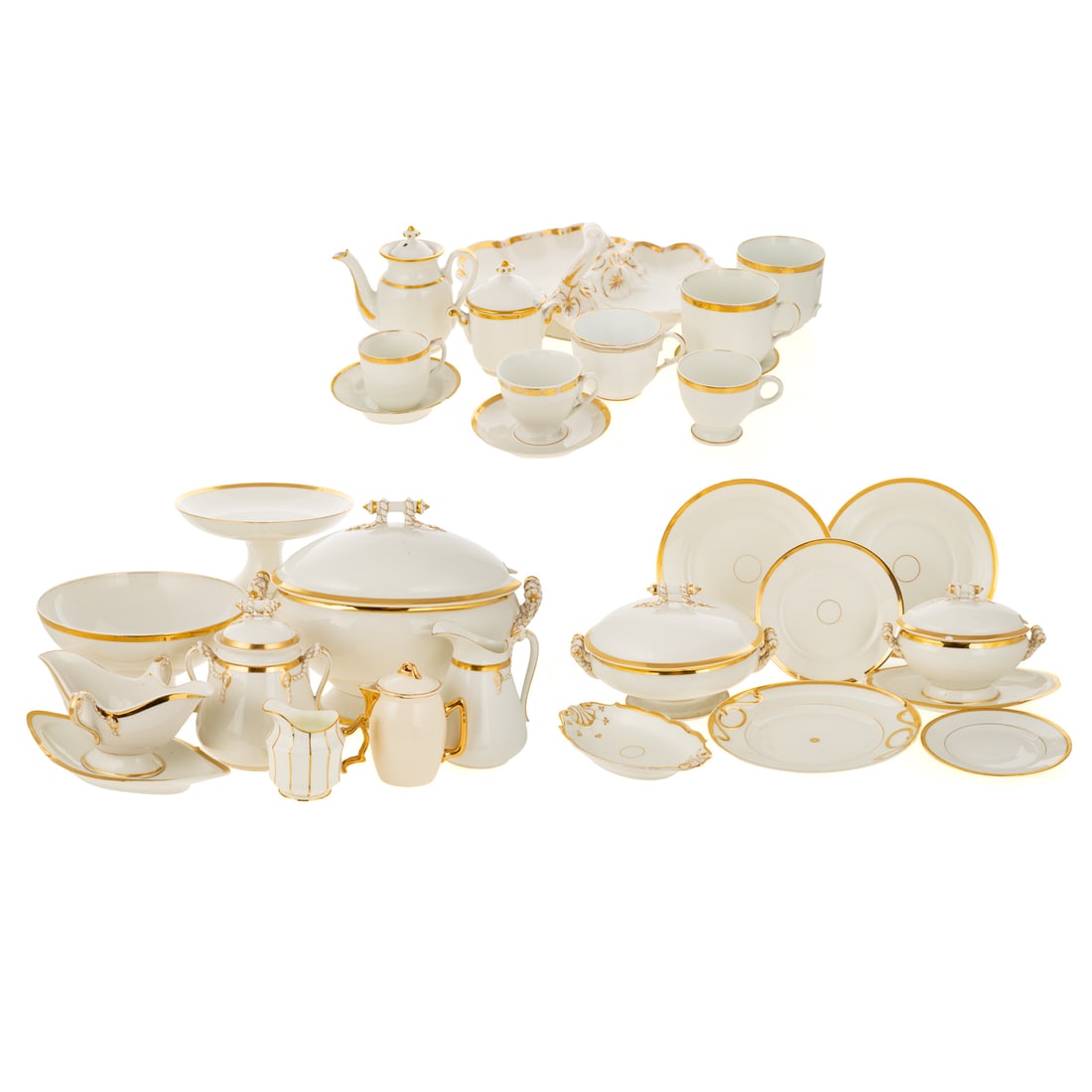 Haviland Limoges "Wedding Ring" Partial Service (1 of 13)