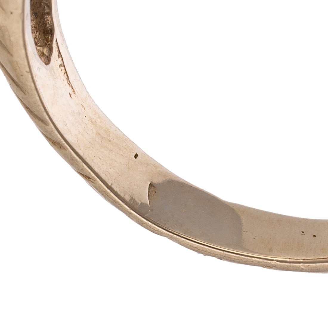 A Custom Made Double Snake Ring in 14K - 4