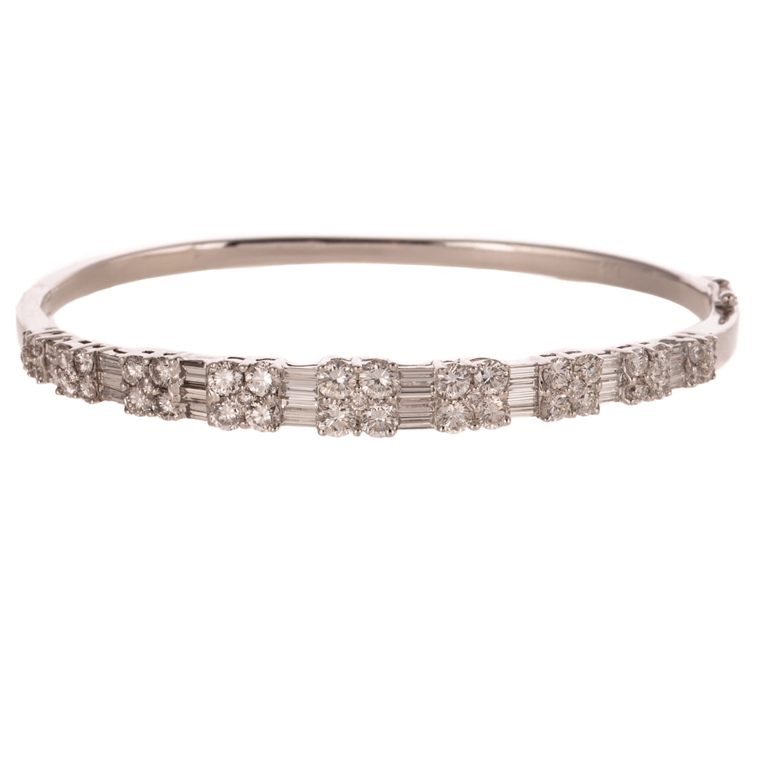 A 3.00 ctw Diamond Bangle in 18K (1 of 4)
