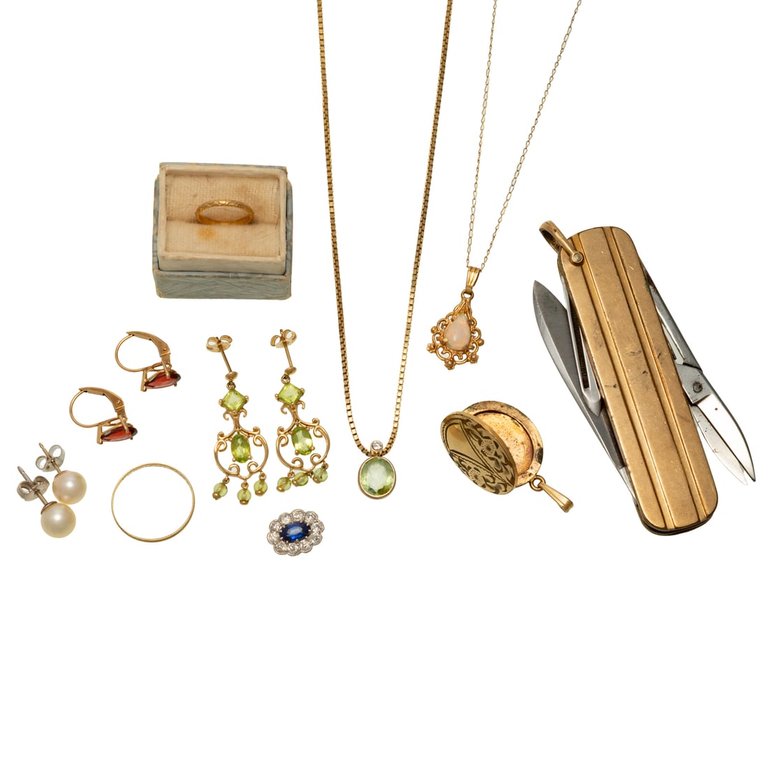 A Collection of Earrings, Necklaces, Rings & More in 14K (1 of 6)