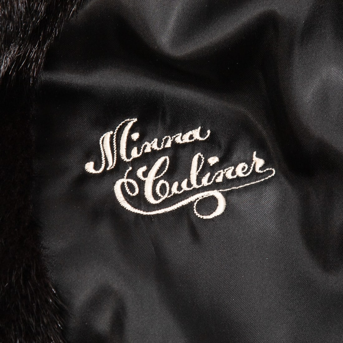 Full-Length Black Mink Coat - 3