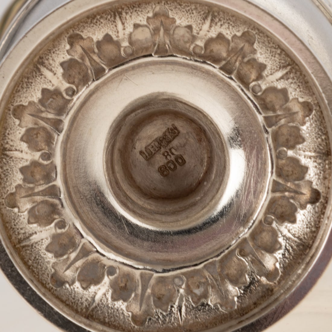 Continental Silver Individual Coffee Set - 6