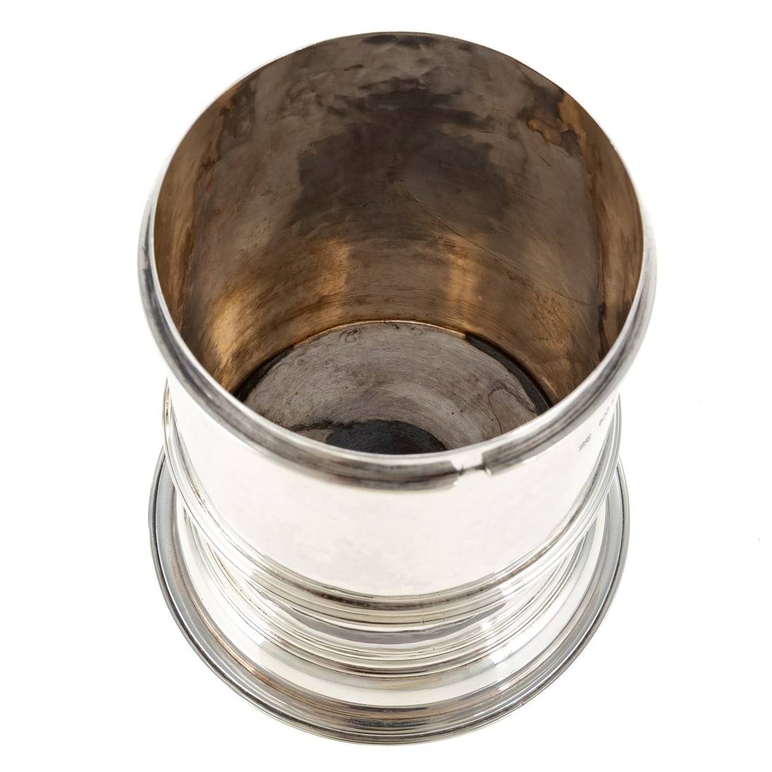 Large George V Silver Muffineer - 4