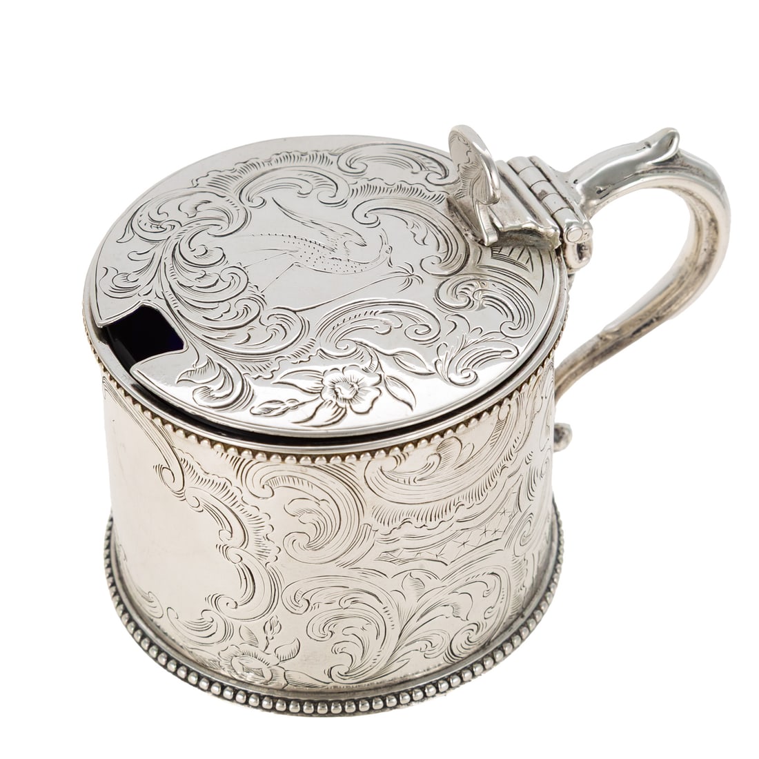Three Victorian Silver Mustard Pots - 2