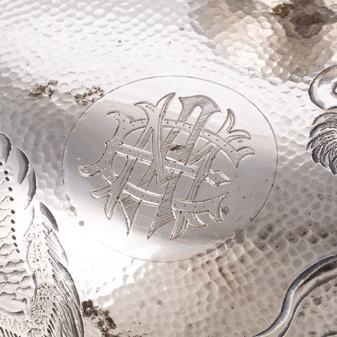 Chinese Export Silver Butter Dome - 3