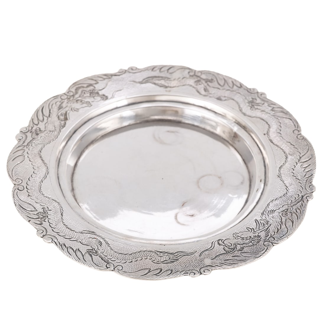 Chinese Export Silver Butter Dome - 4