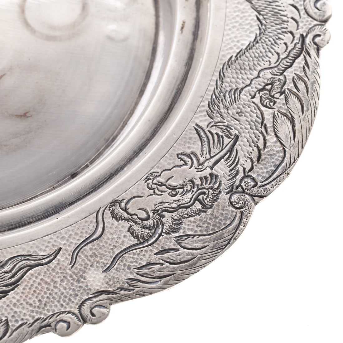 Chinese Export Silver Butter Dome - 5