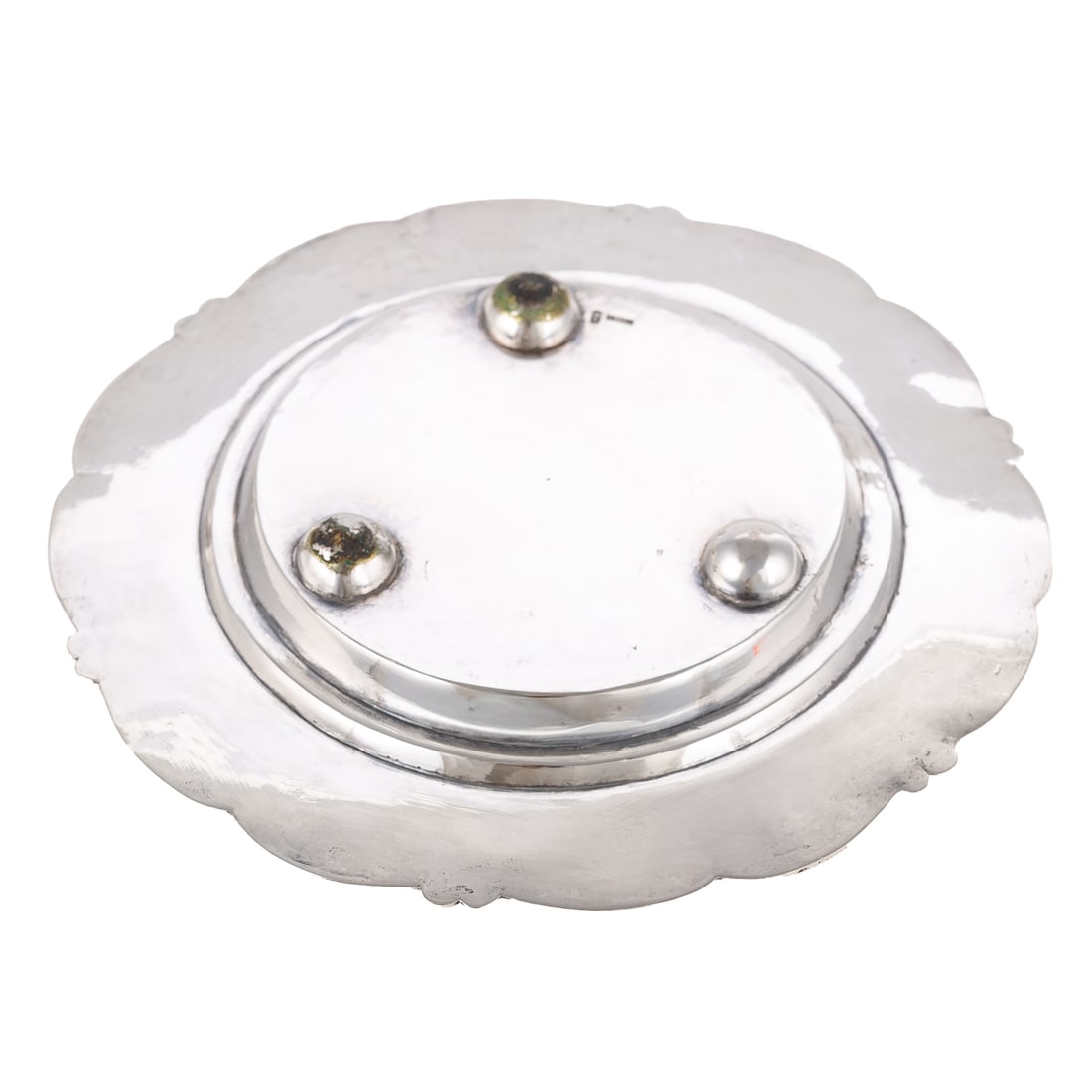 Chinese Export Silver Butter Dome - 6