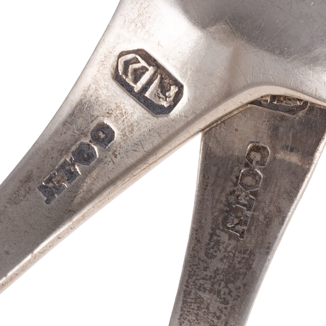 Five Coin Silver Teaspoons by James Watts - 4