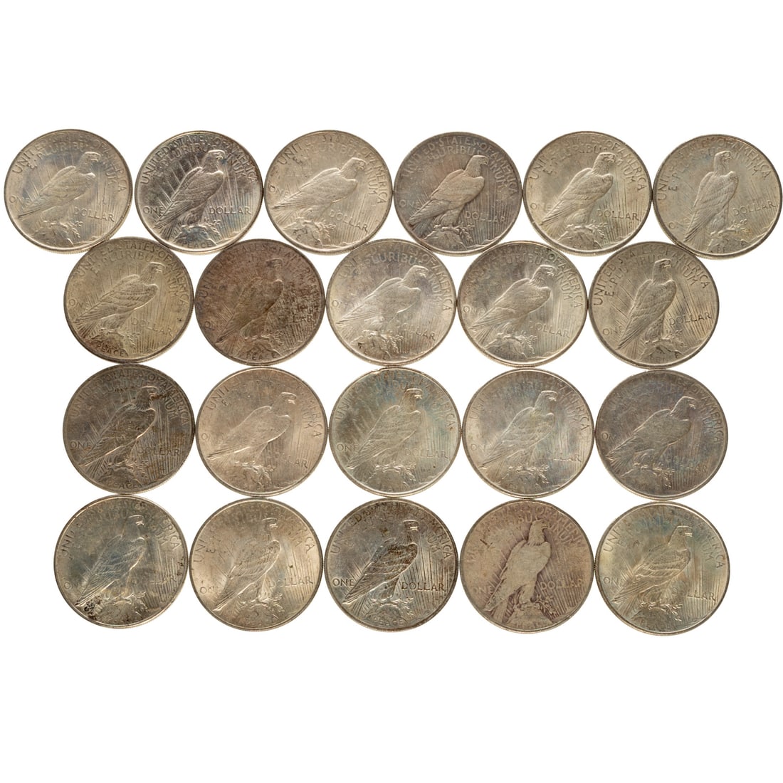 21 - Peace Dollars - 2