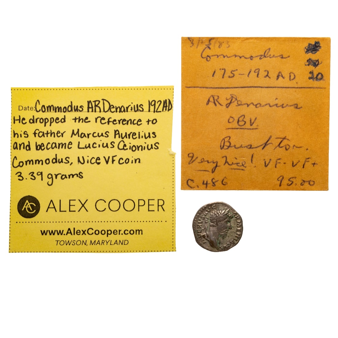 Commodus AR Denarius 192 AD - 3