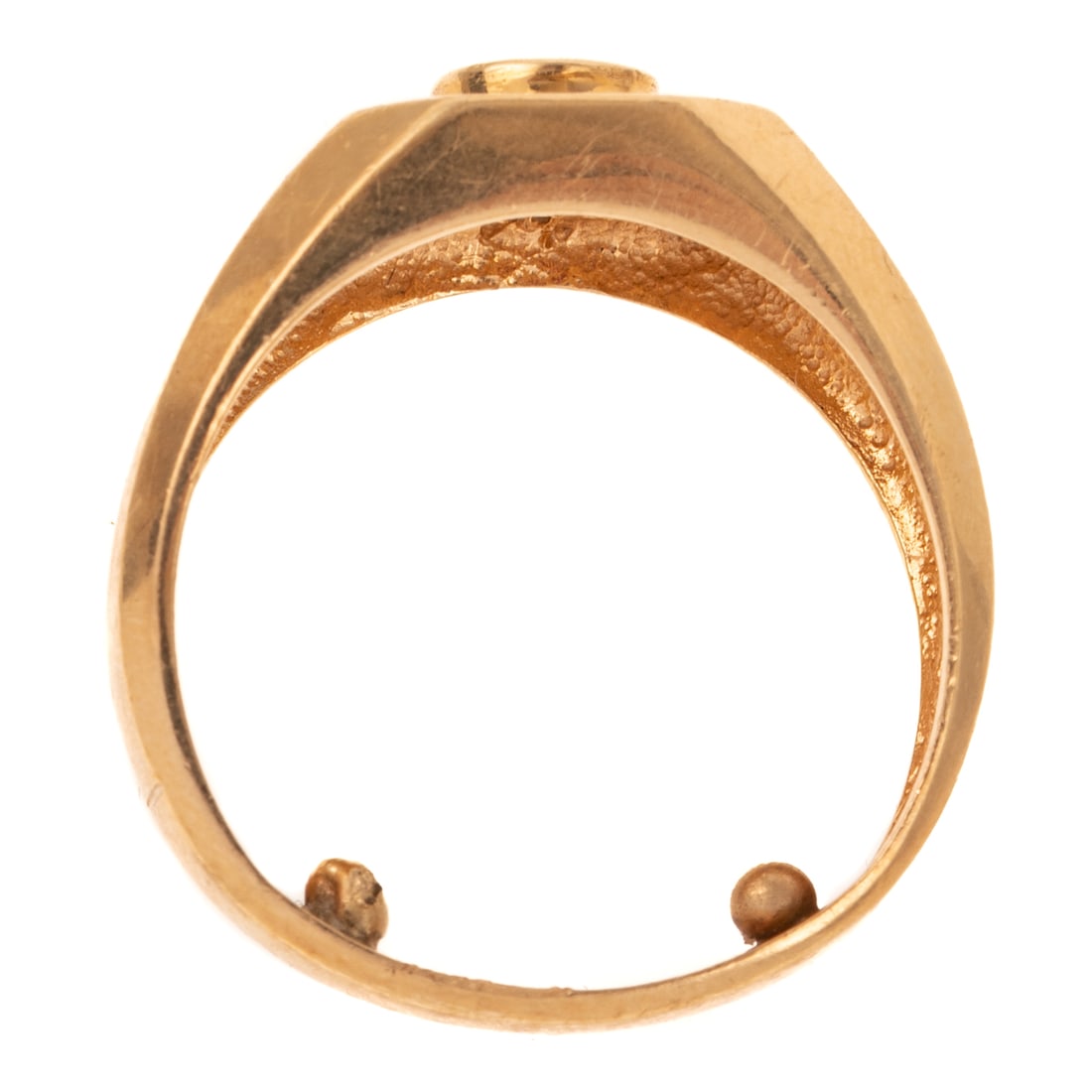 A Ruby & Diamond Ring in 14K - 4