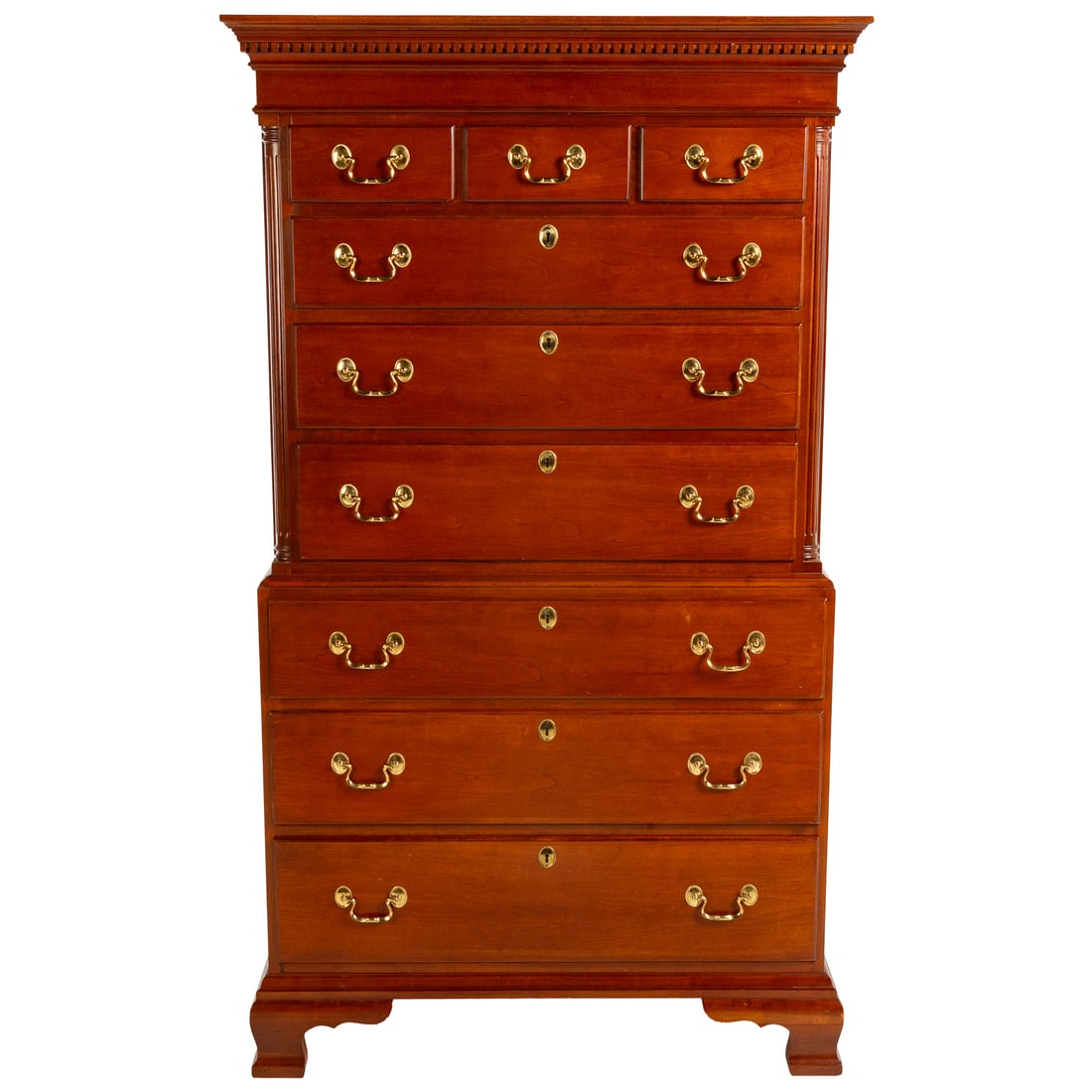 Councill Craftsman Solid Cherry Chest on Chest (1 of 4)