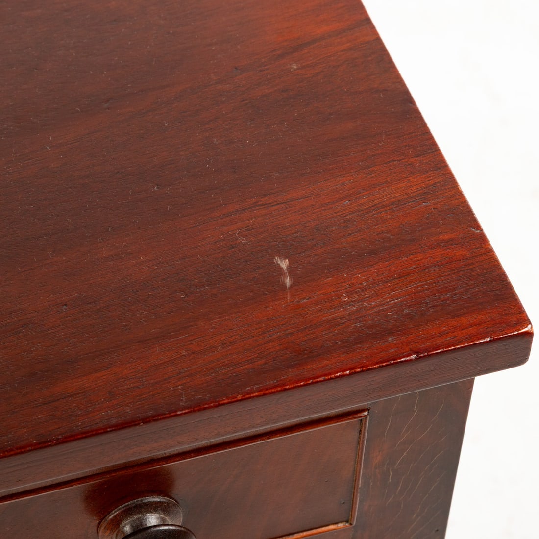American Classical Mahogany Work Table, Baltimore - 3