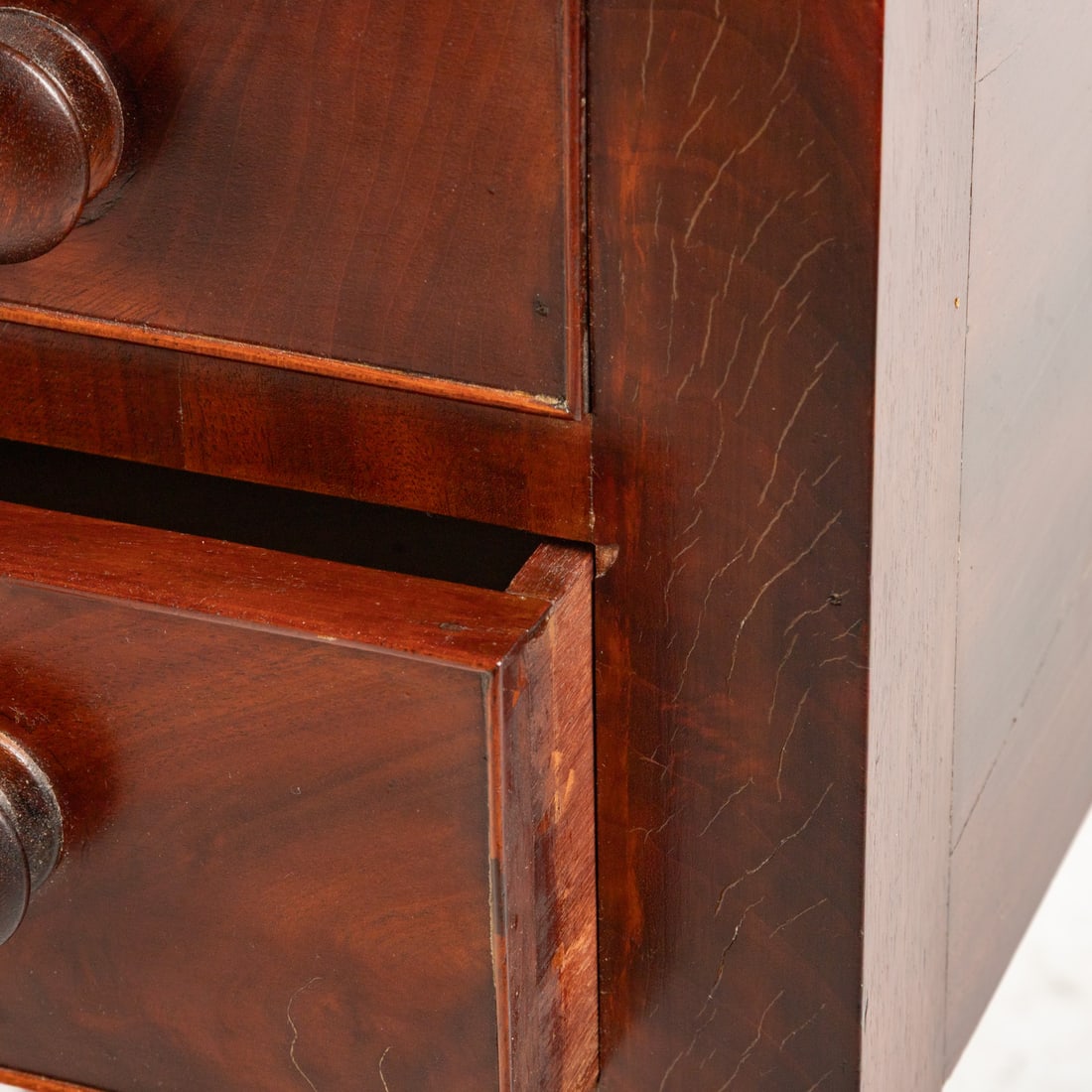 American Classical Mahogany Work Table, Baltimore - 4