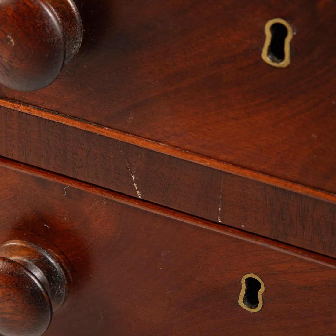 American Classical Mahogany Work Table, Baltimore - 5